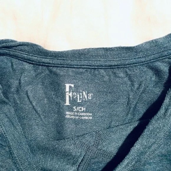 Felina Taylor French Terry Lounge Set Mykonos Blue - Picture 4 of 6